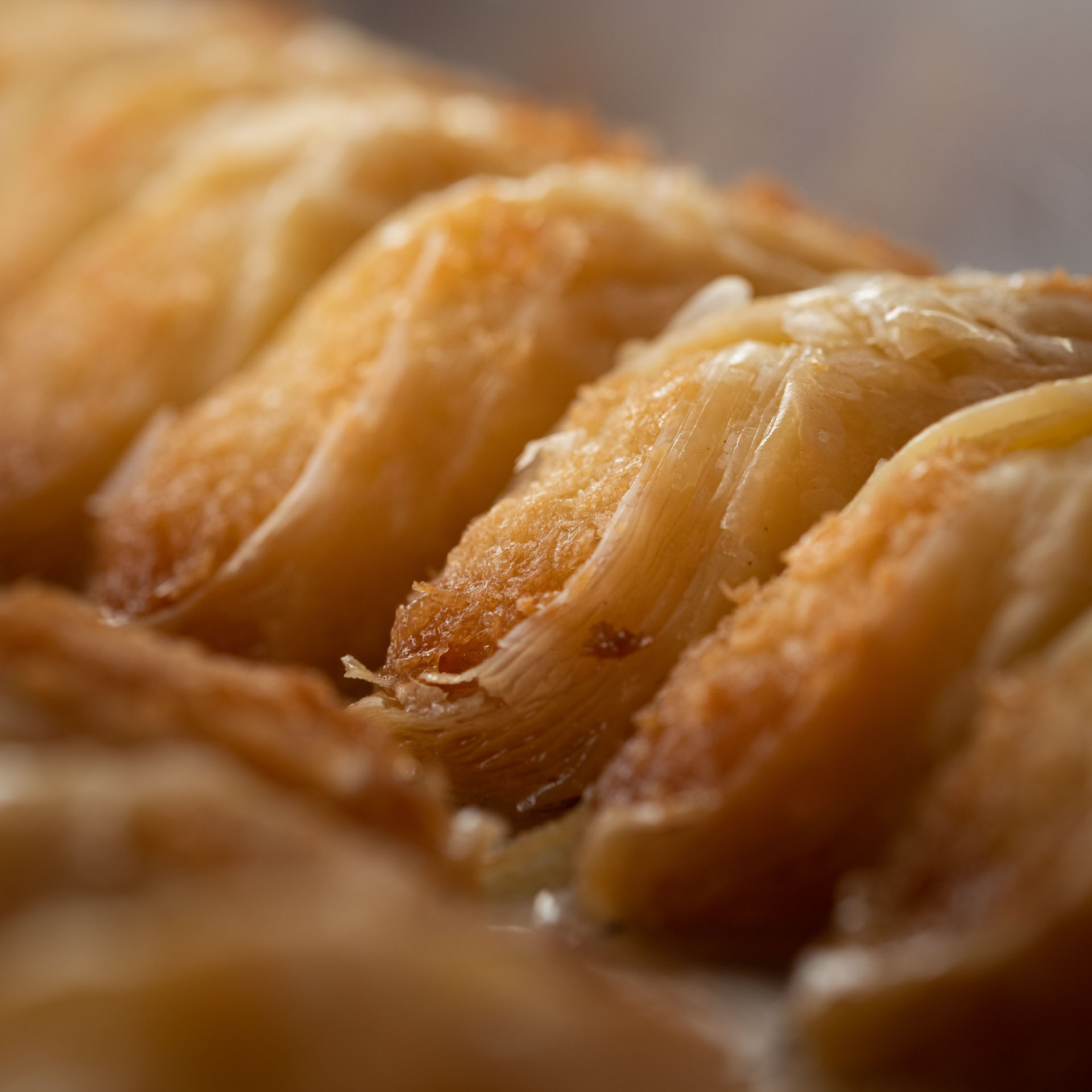 Signature handcrafted Siropiasto dessert